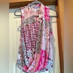 Women’s Boho New York & Company sleeveless top Size Small